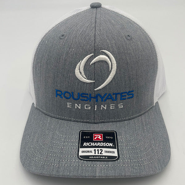 SIGNATURE GRAY SNAPBACK HAT WITH PUFF LOGO