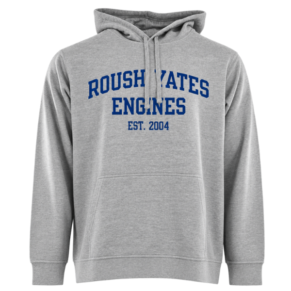 VINTAGE ATHLETICS ROUSH YATES ENGINES EST. 2004 HOODIE - HEATHER GRAY