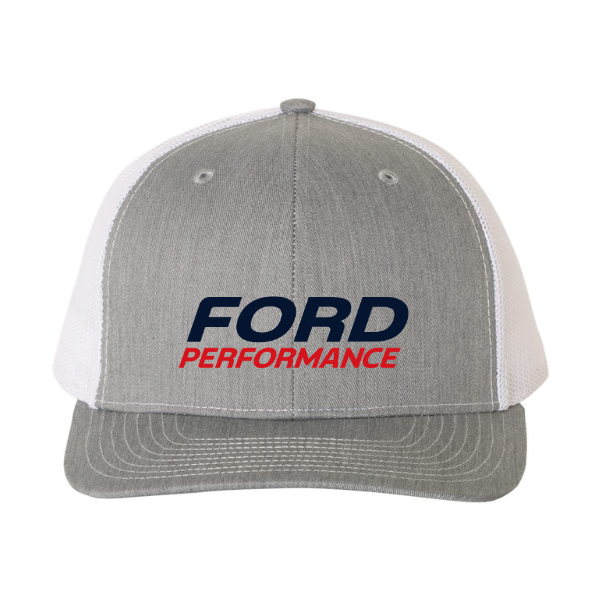FORD PERFORMANCE SIGNATURE SNAPBACK HAT - GRAY/WHITE